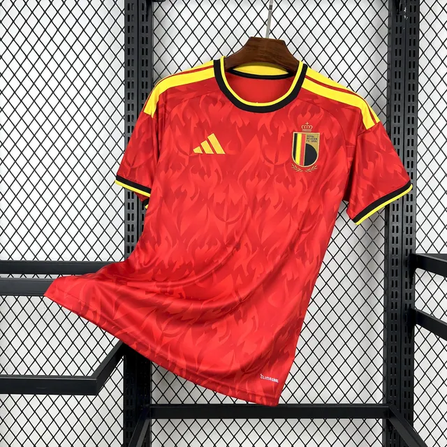 Bélgica 2026 — Camisa titular, versão torcedor