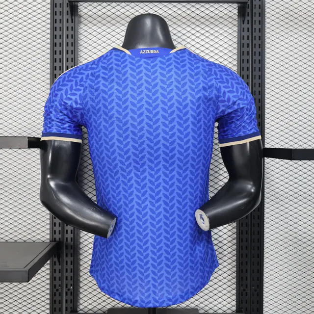 Itália 2026 — Camisa titular de manga longa, versão jogador